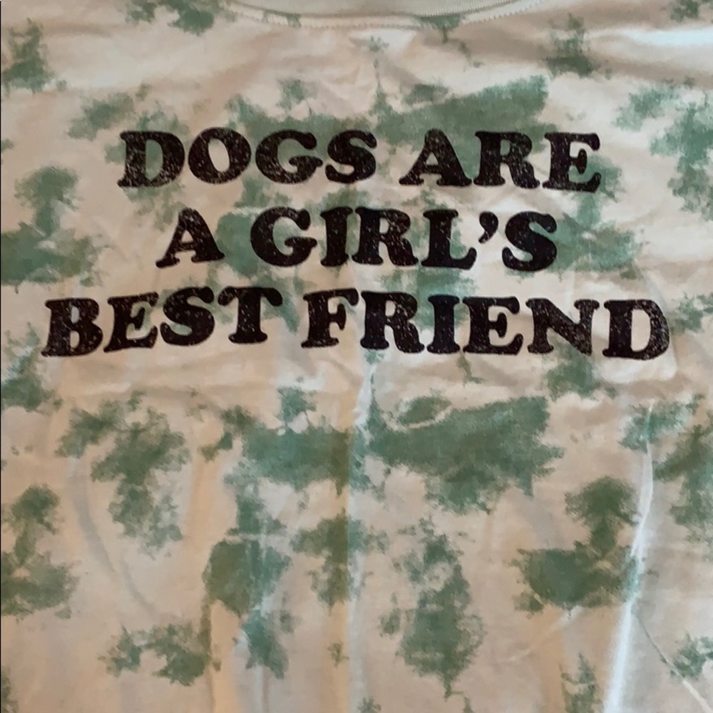 Dogs are a girls best friend T-shirt